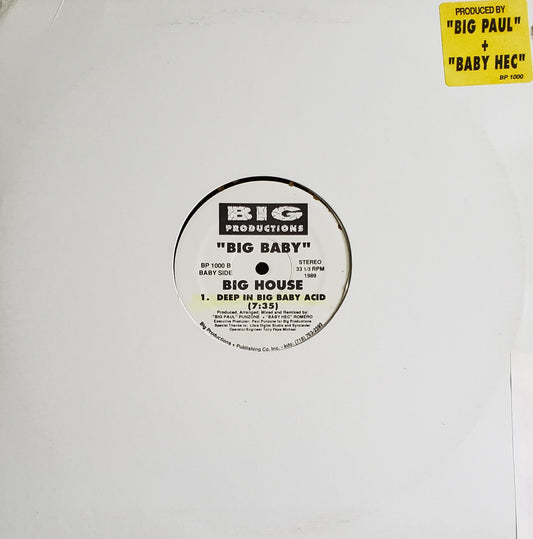 Big Baby – Big House (12" Vinyl) Vintage House