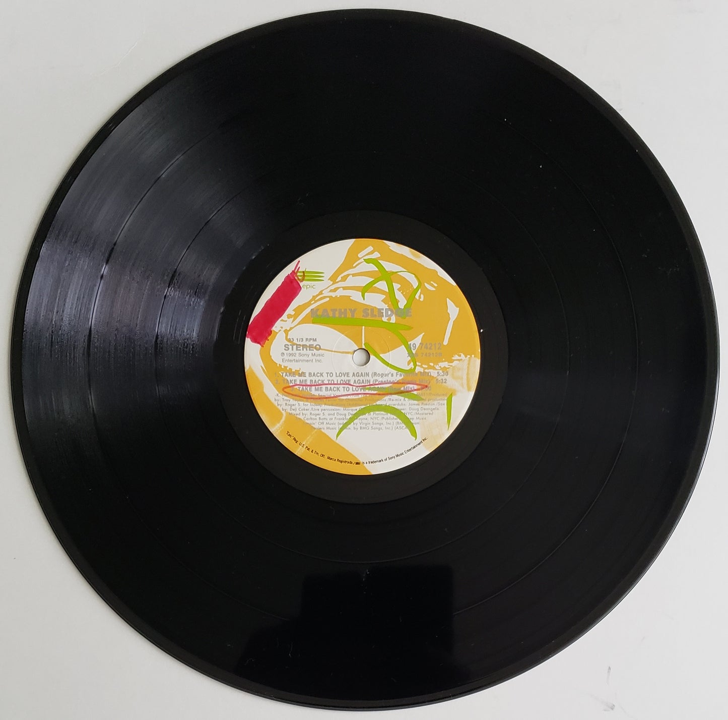 Kathy Sledge "Take Me Back to Love Again" (Vinyl) Vintage House