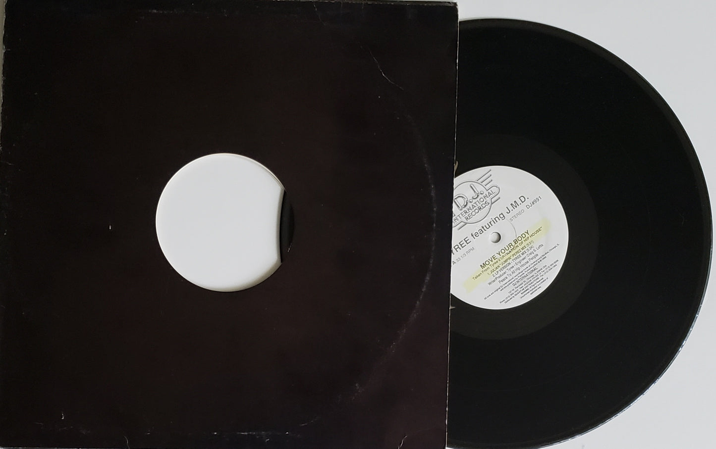 Tyree Featuring J.M.D. "Move Your Body" (12" Vinyl) Vintage Hip House