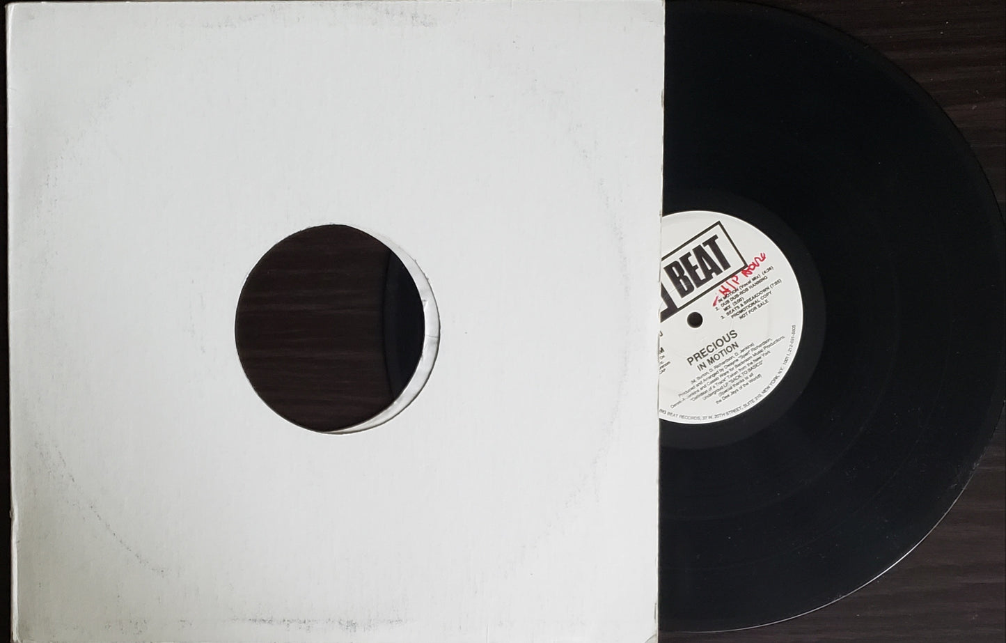 Precious – Definition Of A Track/In Motion (12" Vinyl") Vintage Hip House/House