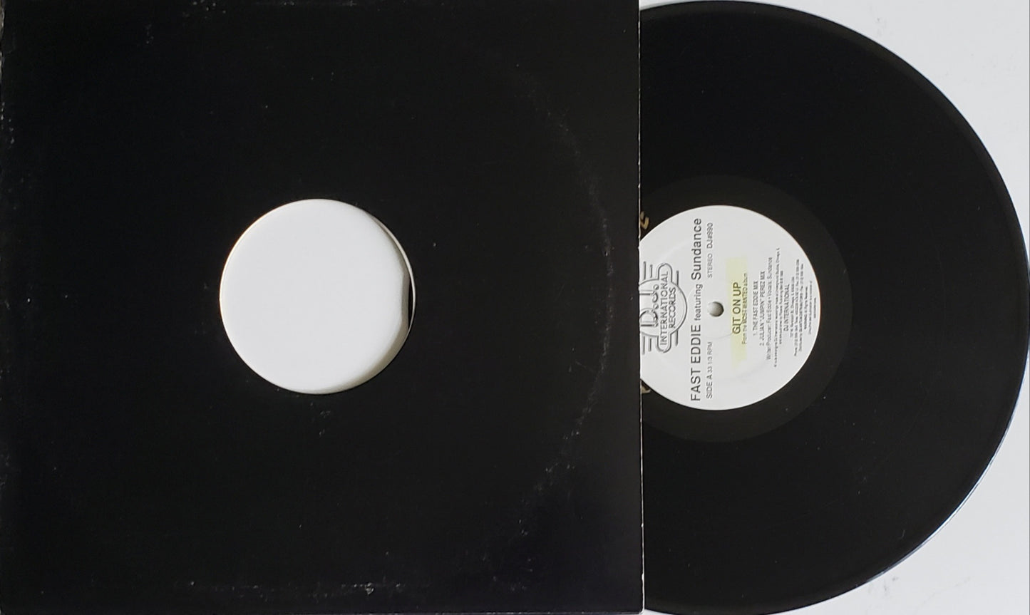 Fast Eddie Featuring Sundance/Git On Up (12"Vinyl)Vintage Hip-House