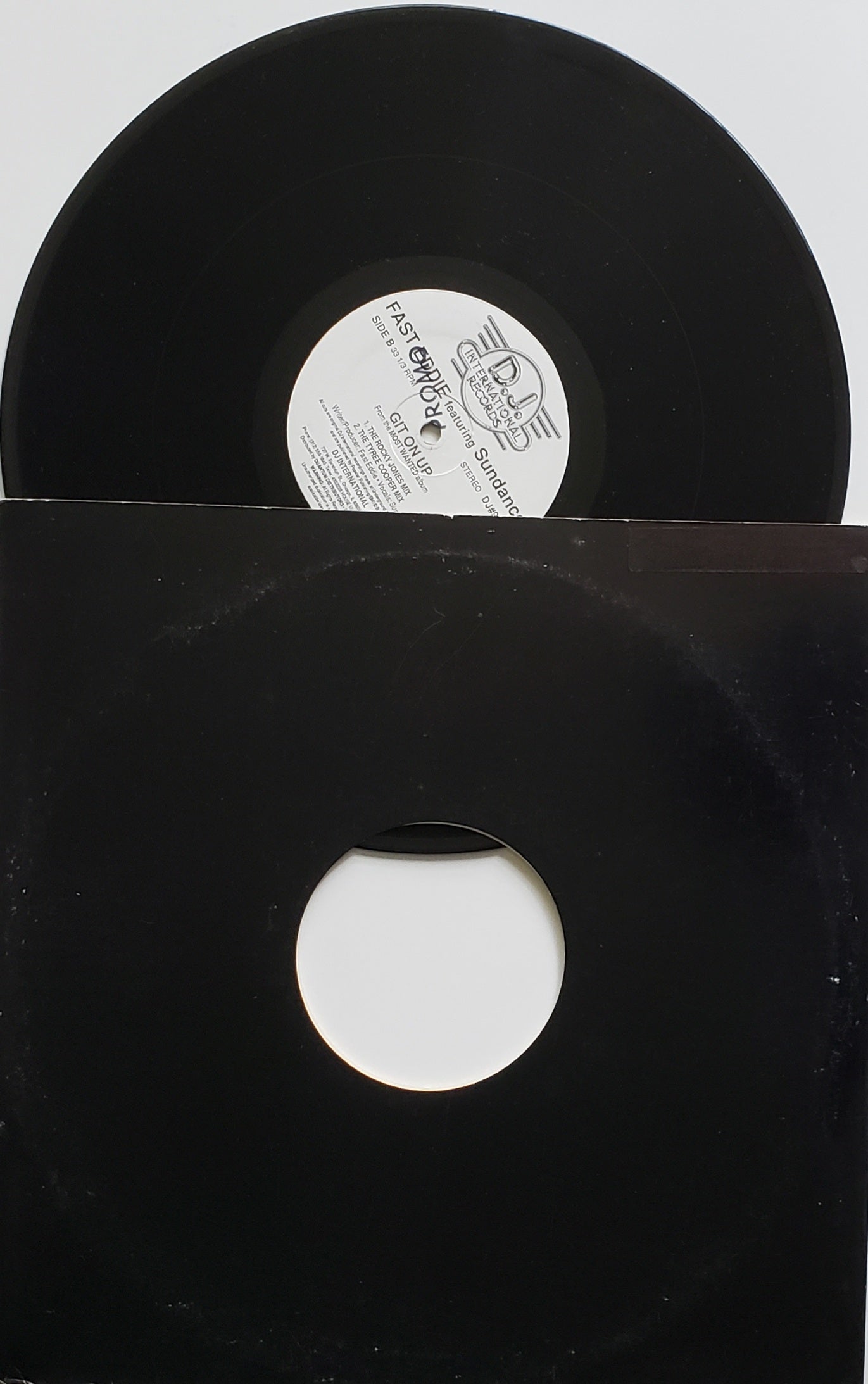 Fast Eddie Featuring Sundance/Git On Up (12"Vinyl)Vintage Hip-House