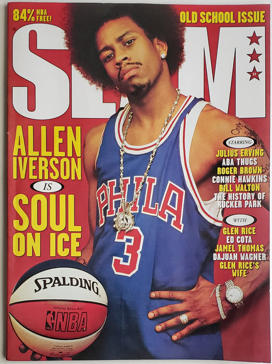 Allen Iverson Soul on Ice SLAM Magazine No.32