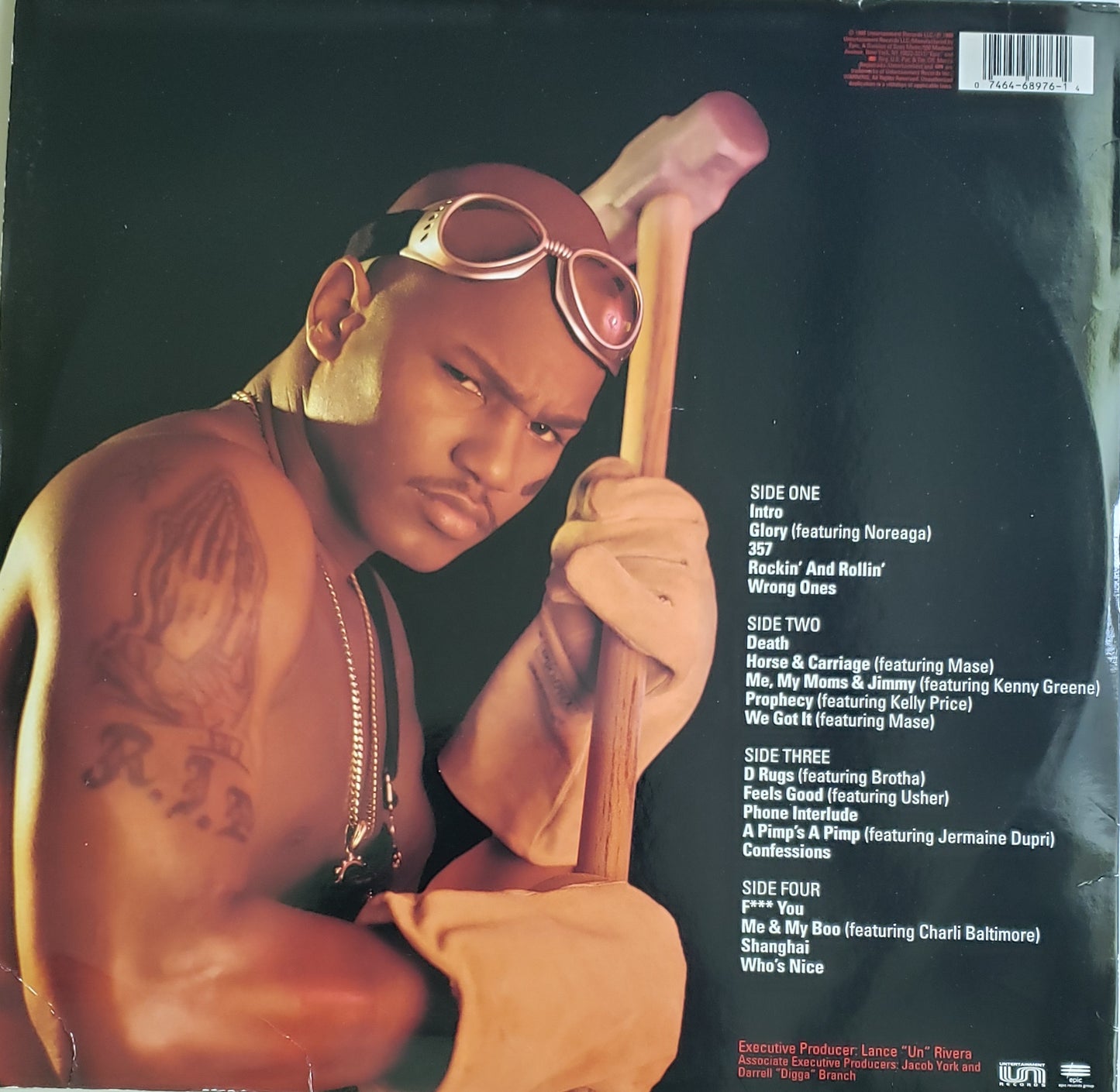 CAM'RON  "Confessions Of Fire" (2X LP Vinyl) ORIGINAL!!