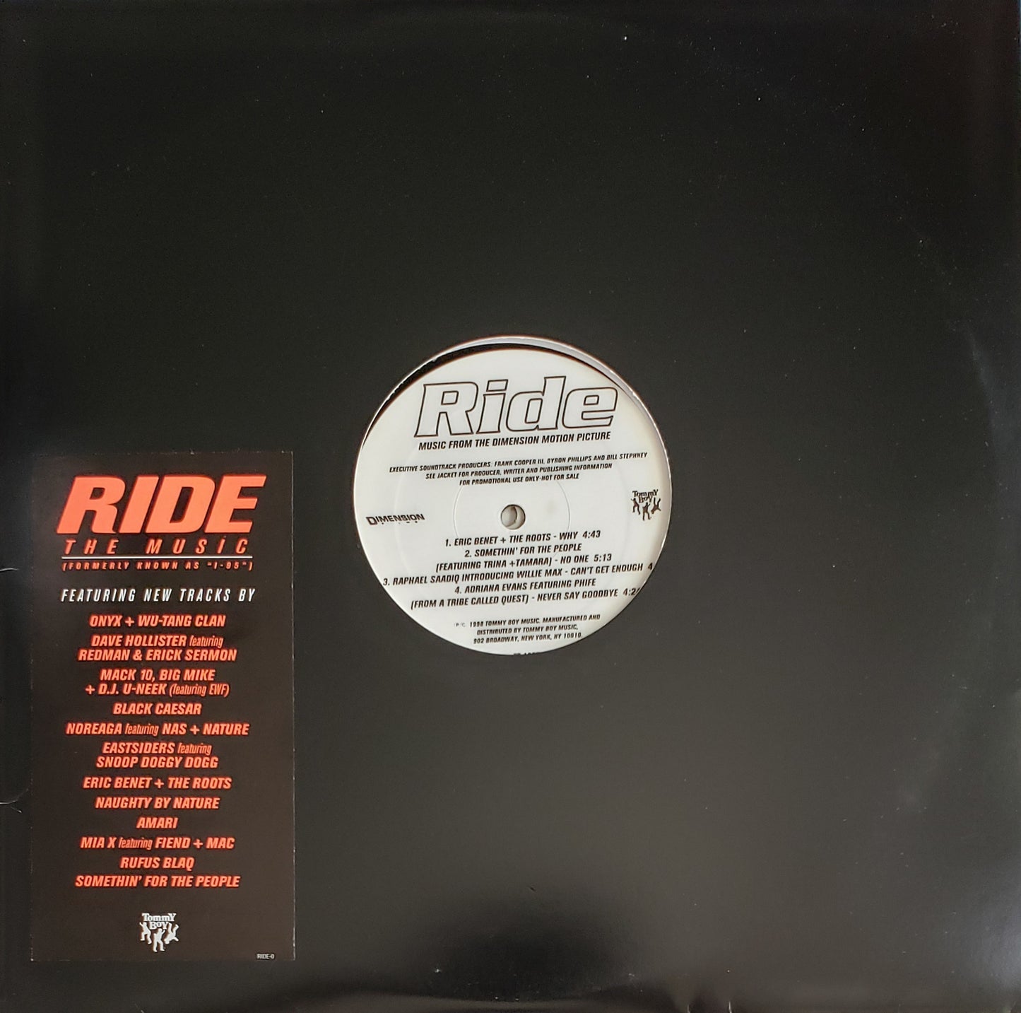 Ride "Music From The Dimension Motion Picture"(2X LP Vinyl Album)