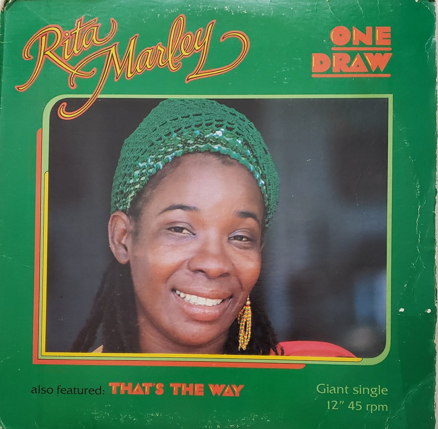 Rita Marley "One Draw / That's The Way" (12" Vinyl Reggae) VINTAGE