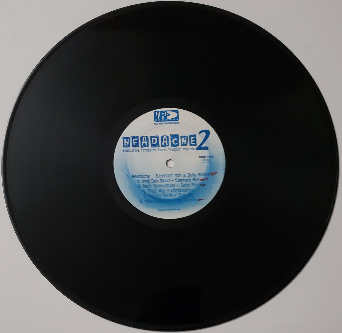 Headache 2 Riddim "Vinyl Record LP" (Dancehall Reggae)