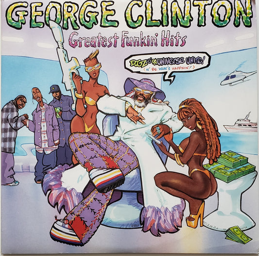 George Clinton Grestest Funkin Hits (2X LP Red Vinyl) RARE!!