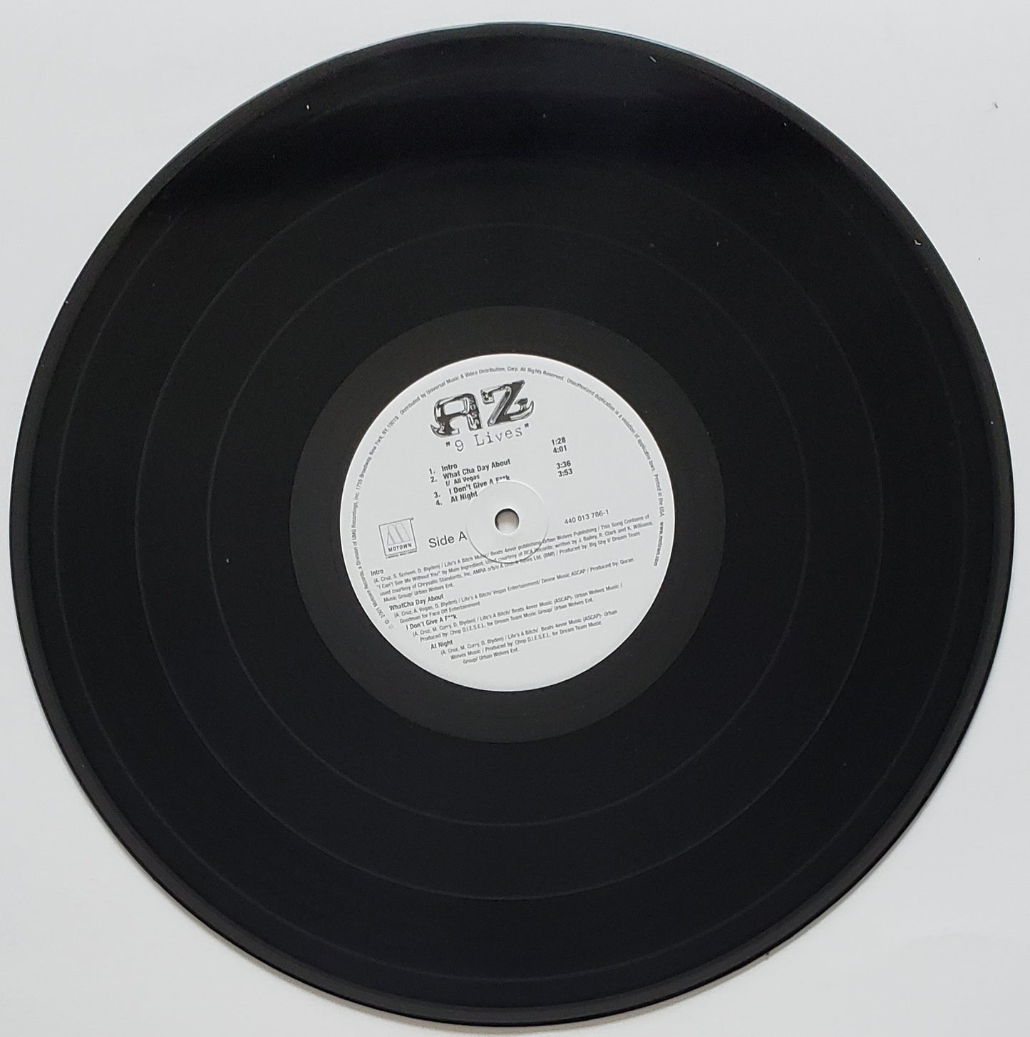 AZ – "9 Lives" (2X LP Vinyl) VINTAGE!!!