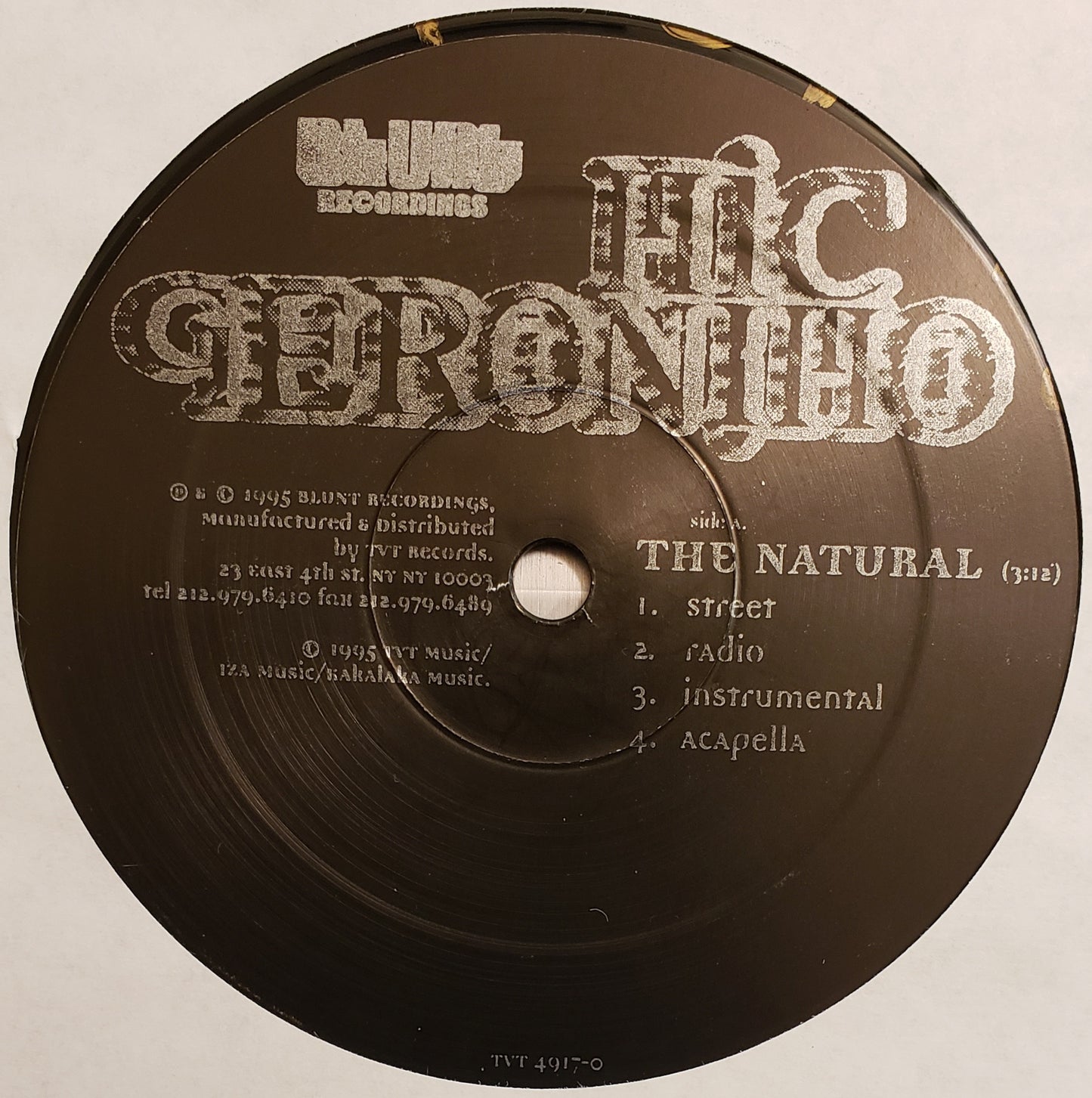 Mic Geronimo – The Natural / Train Of Thought (12" Vinyl)RARE!!