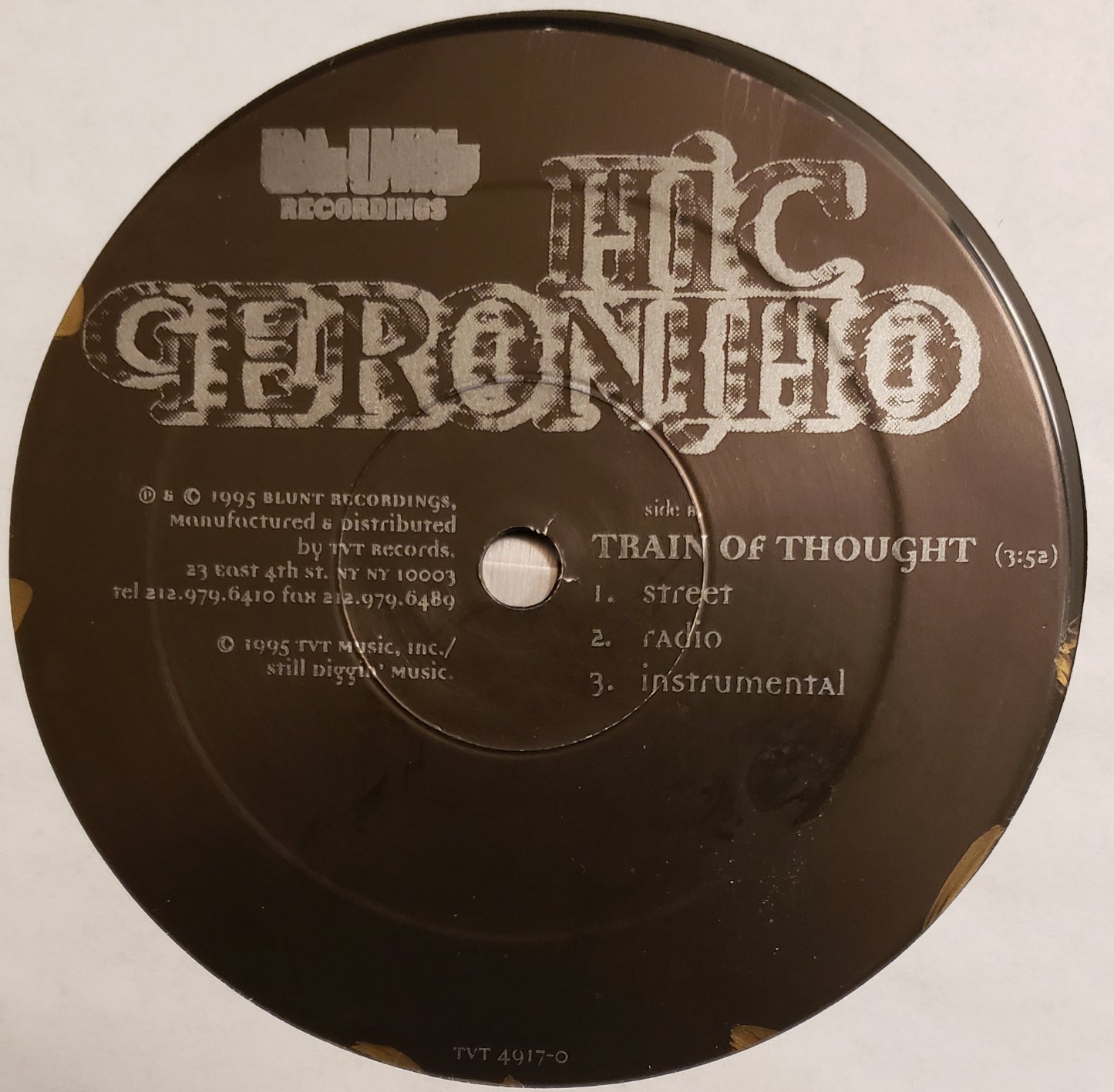 Mic Geronimo – The Natural / Train Of Thought (12" Vinyl)RARE!!