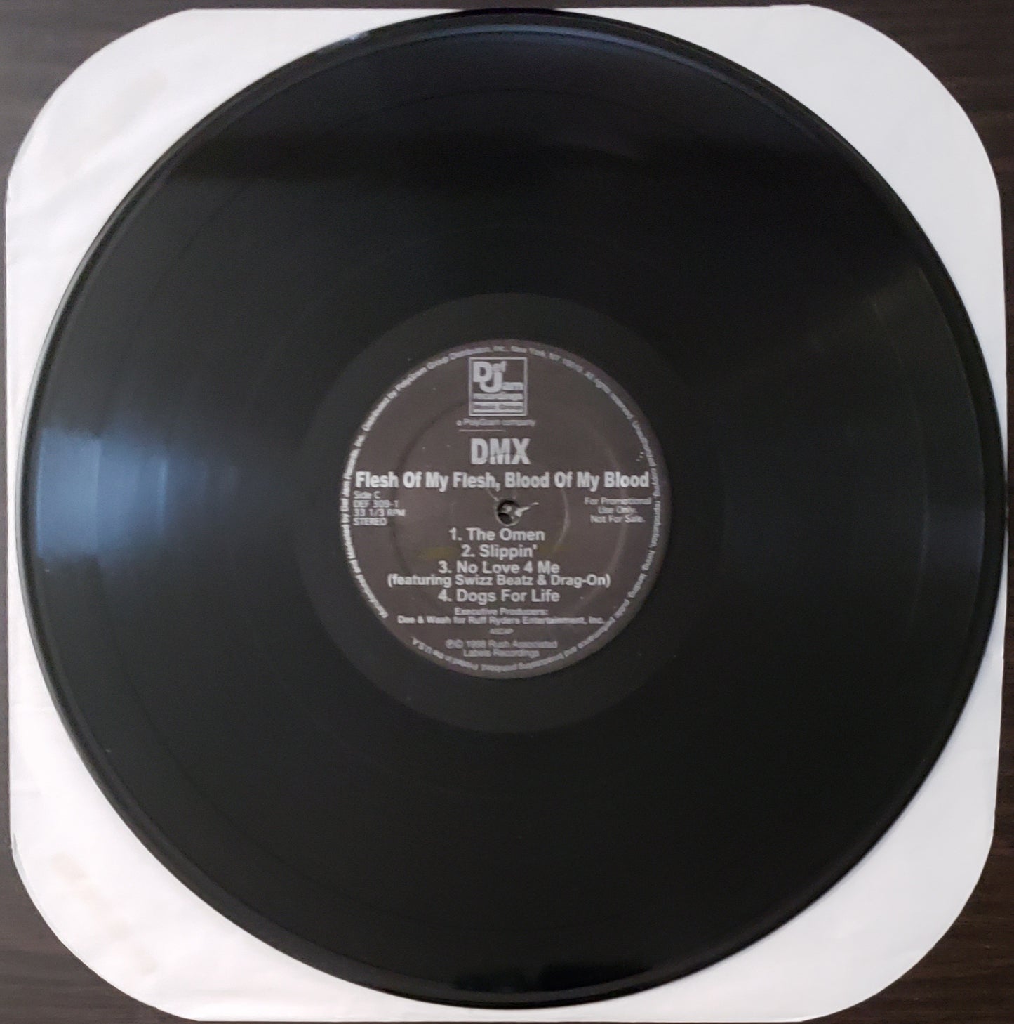 DMX - Flesh Of My Flesh, Blood Of My Blood (2x LP Vinyl Album)ORIGINAL RADIO COPY
