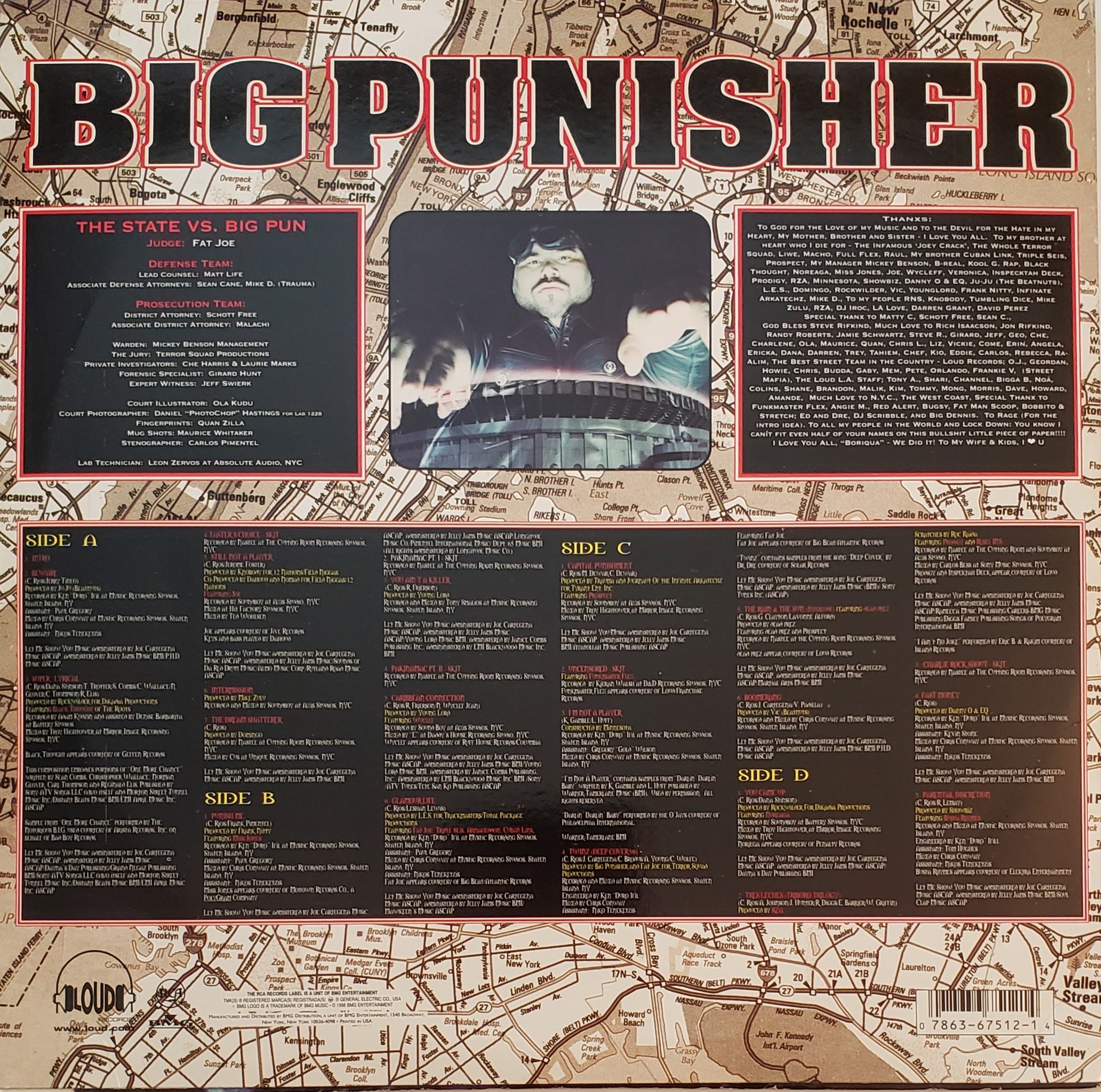 BIG PUN - CAPITAL PUNISHMENT(2x LP Vinyl Record) Vintage
