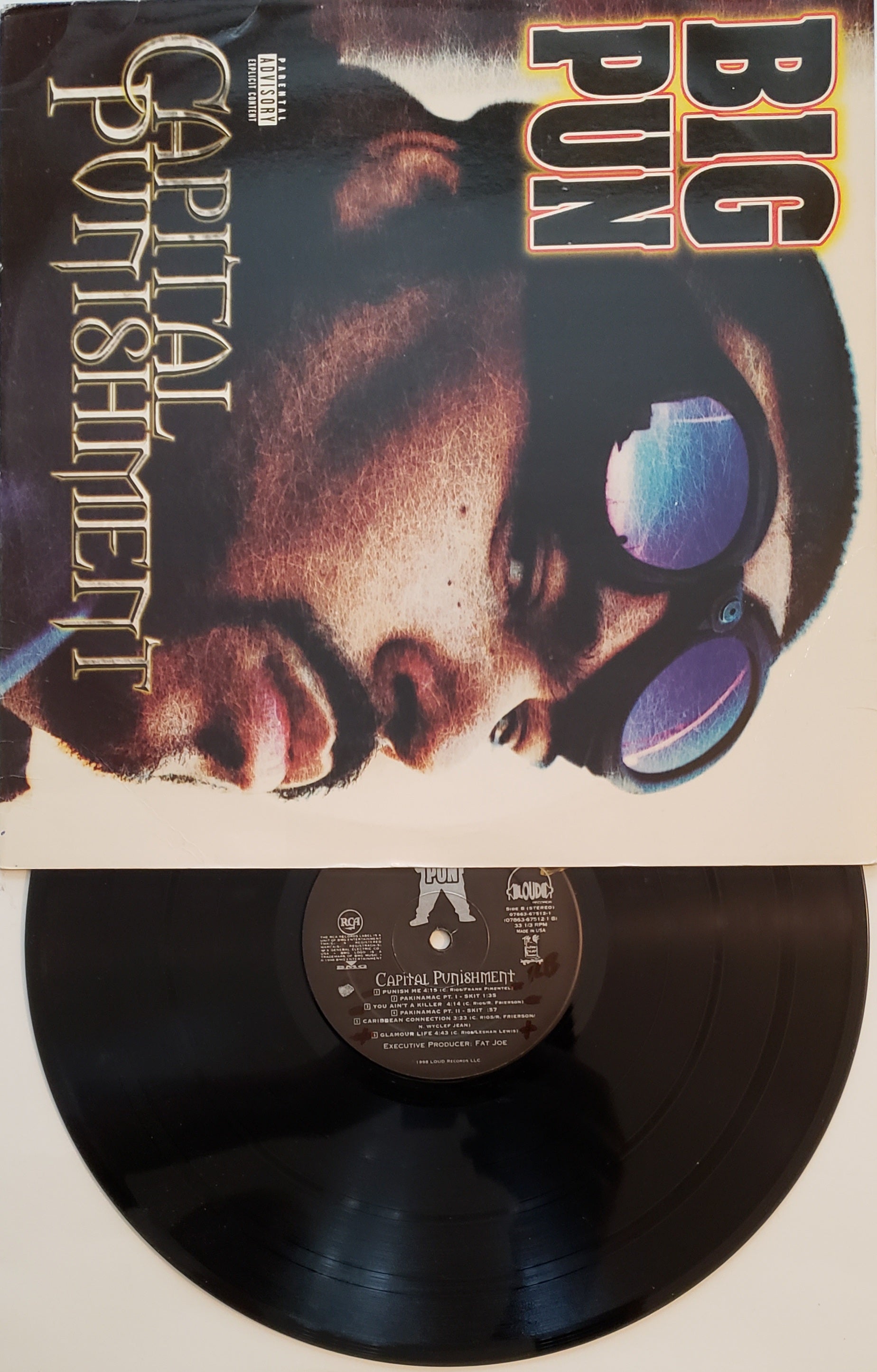 BIG PUN - CAPITAL PUNISHMENT(2x LP Vinyl Record) Vintage