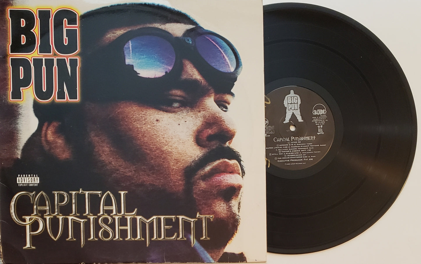 BIG PUN - CAPITAL PUNISHMENT(2x LP Vinyl Record) Vintage-ORIGINAL COPY!!