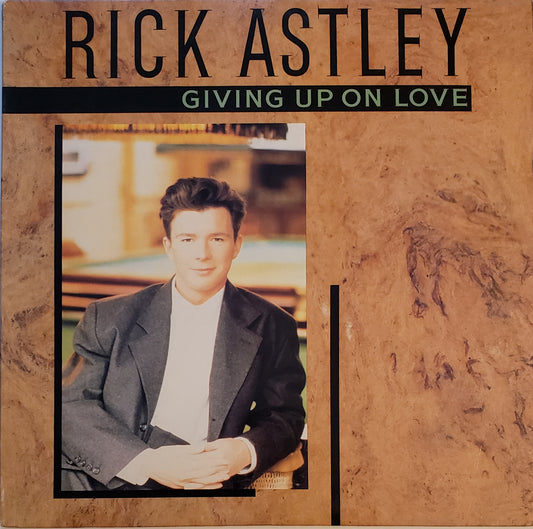 Rick Ashley “Giving Up On Love” (12"Vinyl)RARE!!