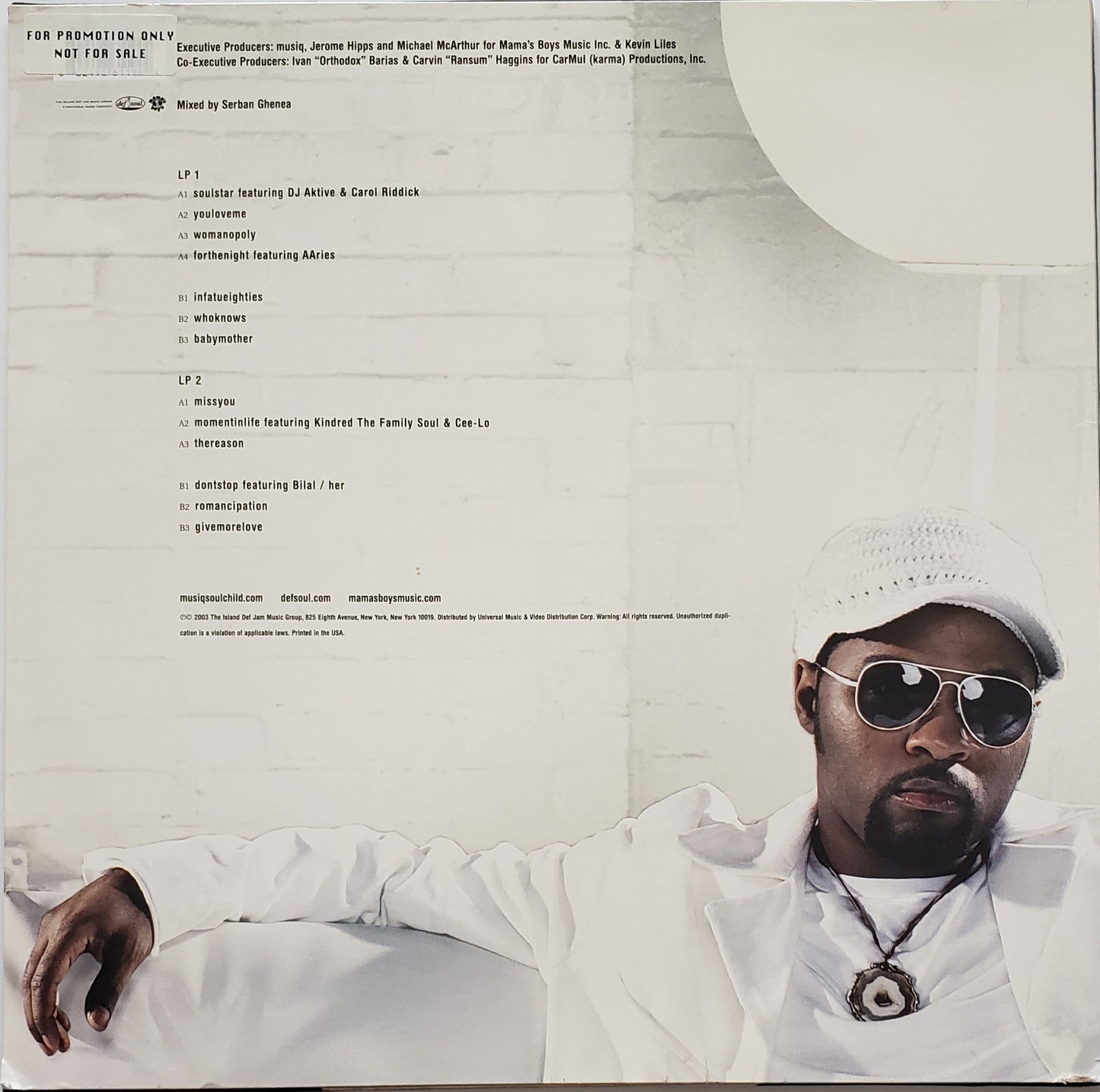 Musiq Soulchild - Soulstar (2x LP Album)