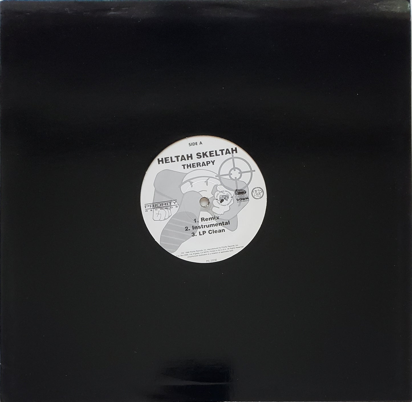 HELTAH SKELTAH - THERAPY (REMIX) / PLACE TO BE (12' Vinyl) RARE!!