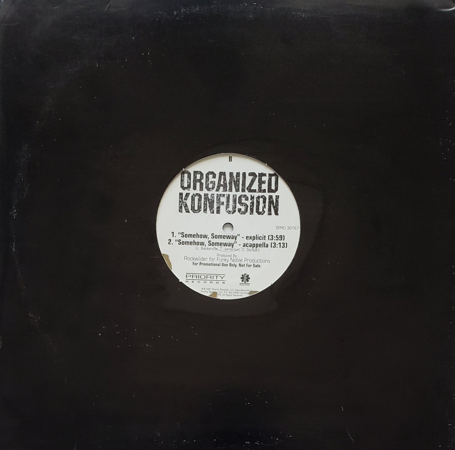 Organized Konfusion – Somehow, Someway (12' Vinyl) Vintage-RARE!!!
