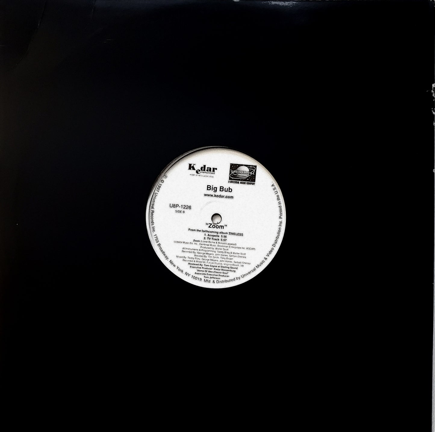 BIG BUB -ZOOM (12" Vinyl)