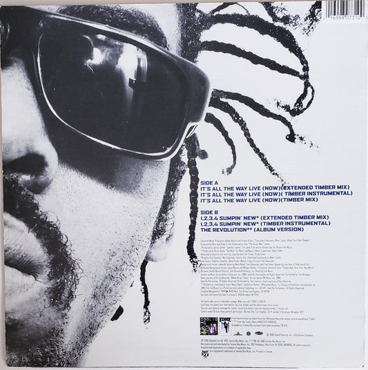 Coolio It's All The Way Live (Now) / 1,2.3,4 Sumpin/The Revolution (12" Vinyl)