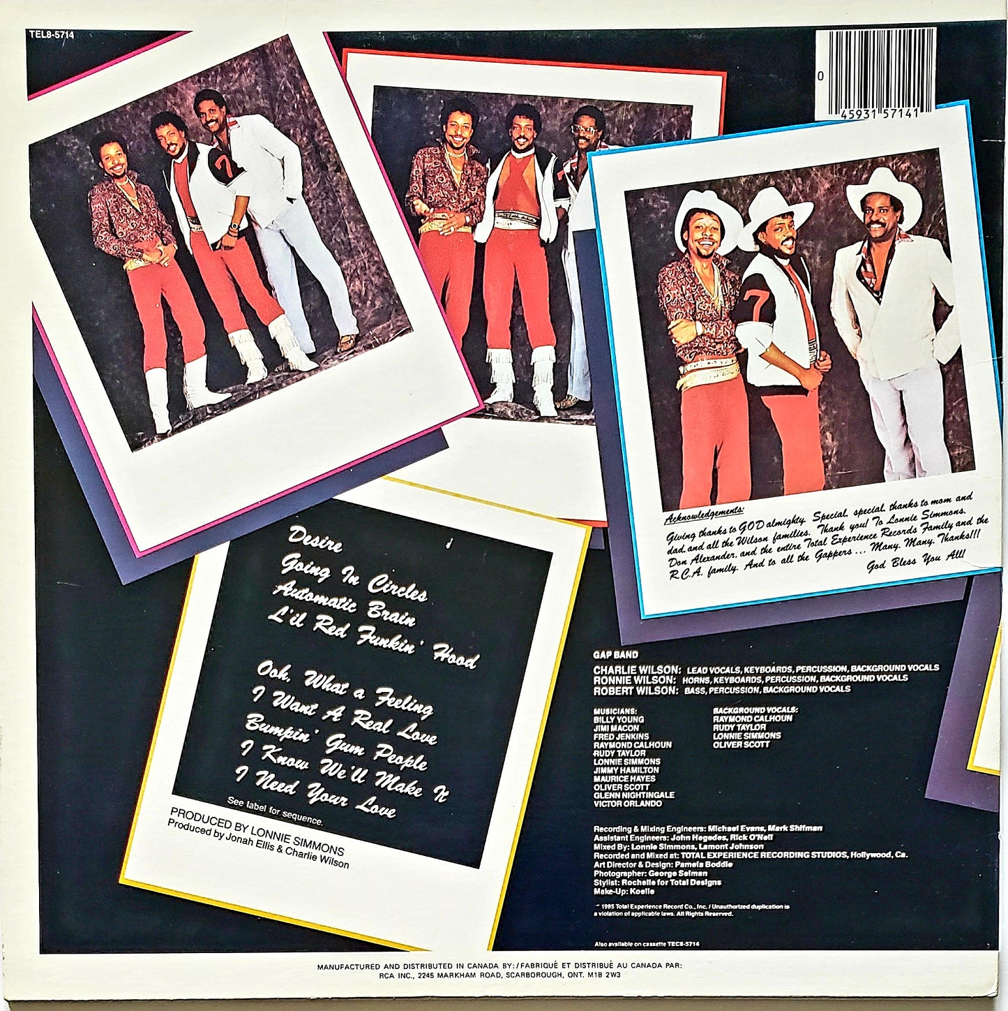 Gap Band -The Gap Band VII (Vinyl LP Album) VINTAGE!!!