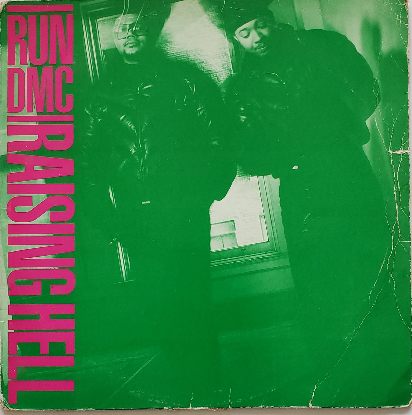RUN DMC" RAISING HELL" (LP RECORD ALBUM) VNTAGE!!!