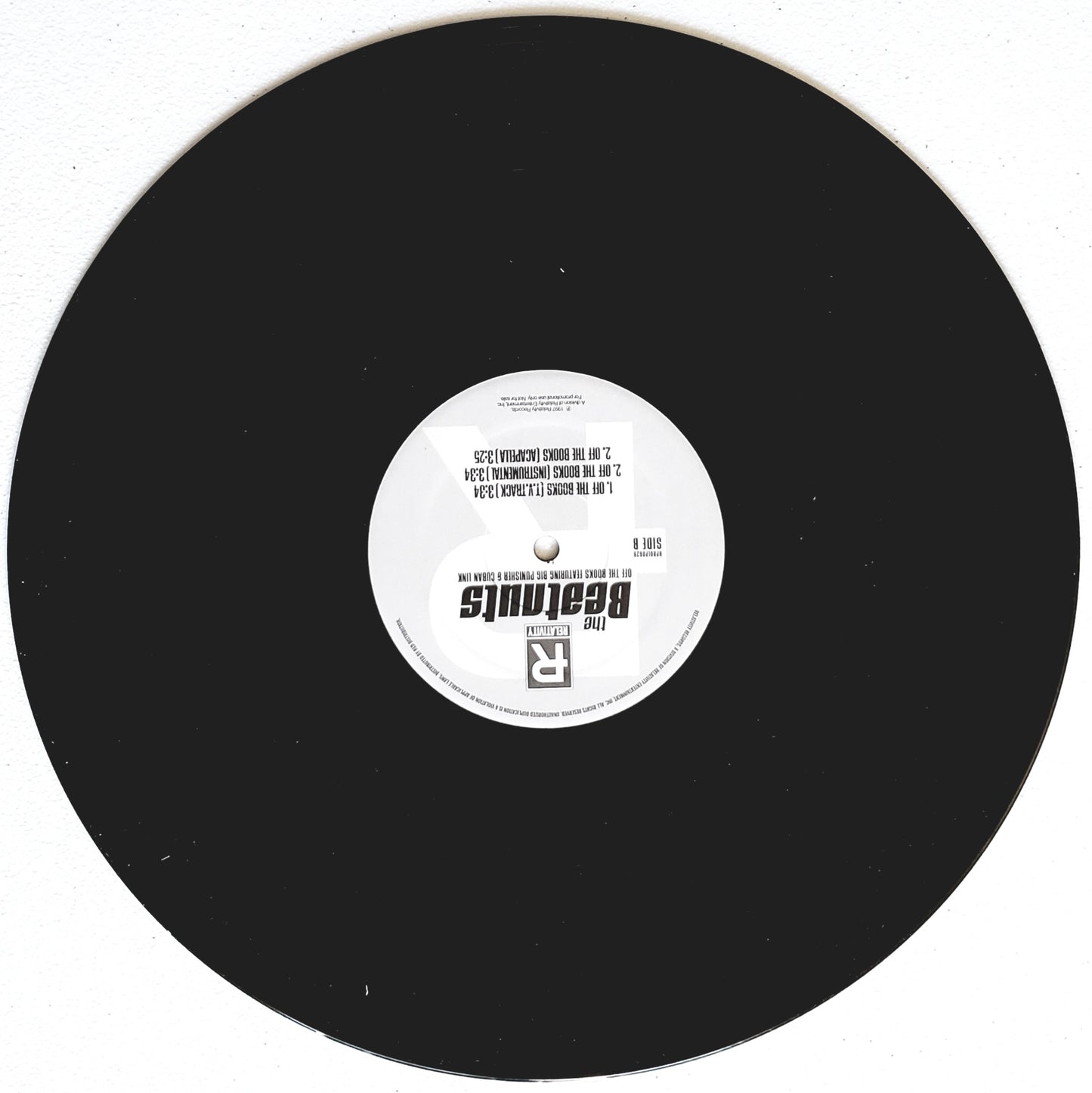 The Beatnuts Off The Books Big Punisher & Cuban Link-1997 12" Vinyl Vintage-RARE!!!