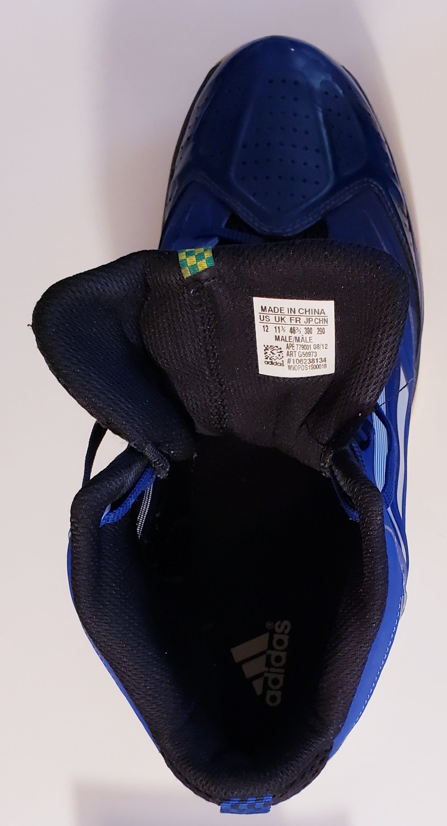 Adidas Adizero Ghost 2 Basketball Shoes - G56973 -SIZE 12US