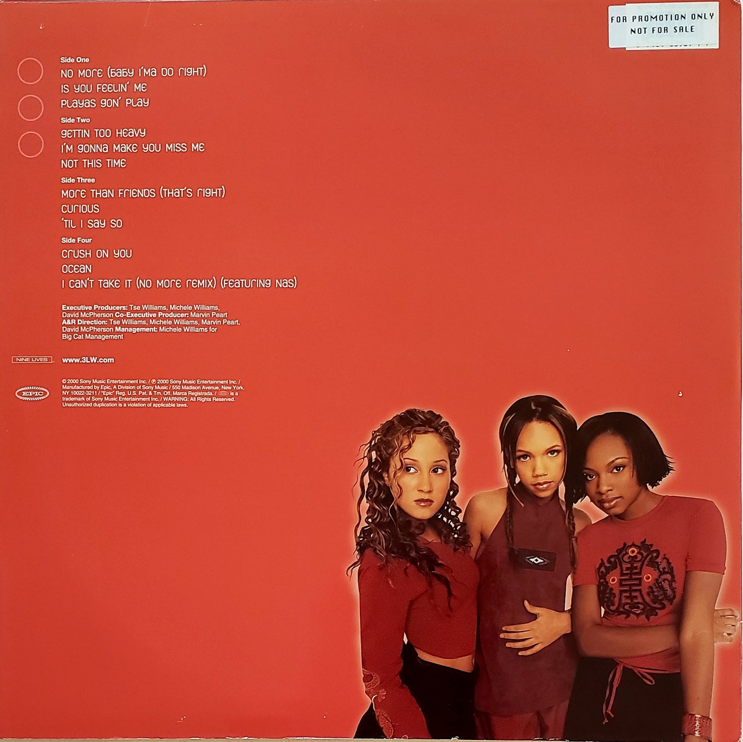 3LW – 3LW 2xLP (ORIGINAL VINYL RECORD)