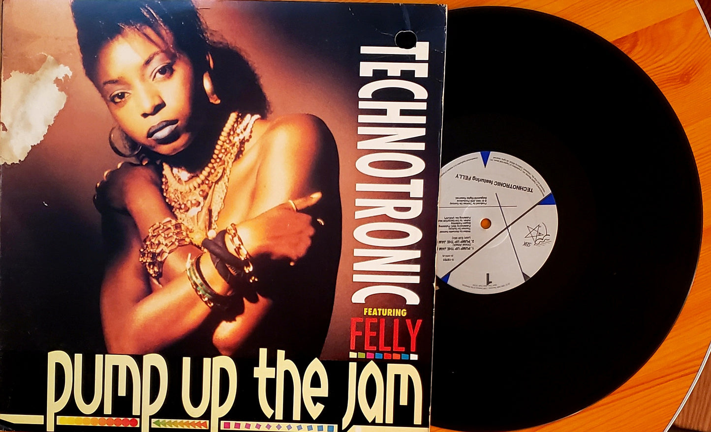 Pump Up The Jam (1989) 12''Vinyl Maxi Single Record/VINTAGE!!!
