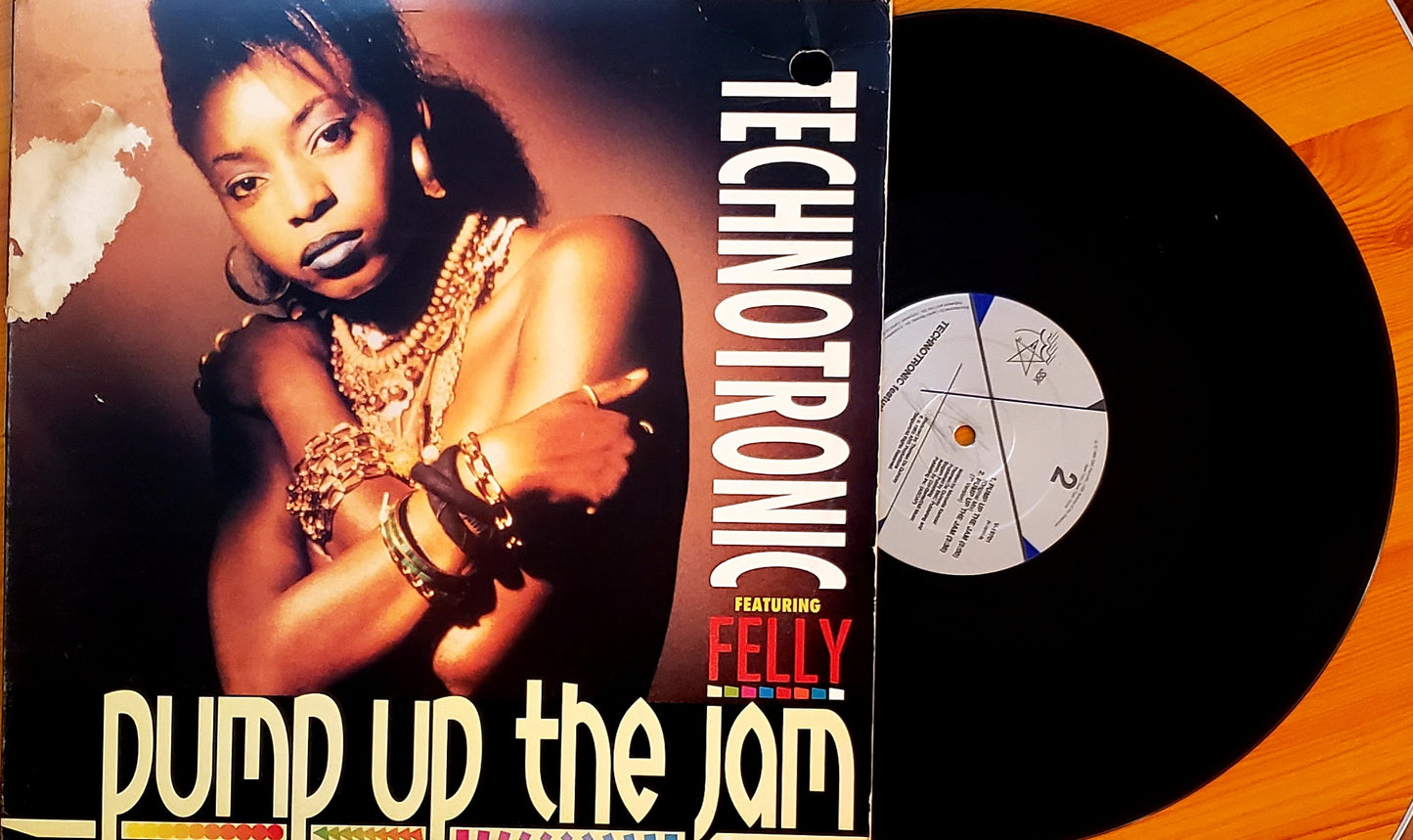 Pump Up The Jam (1989) 12''Vinyl Maxi Single Record/VINTAGE!!!