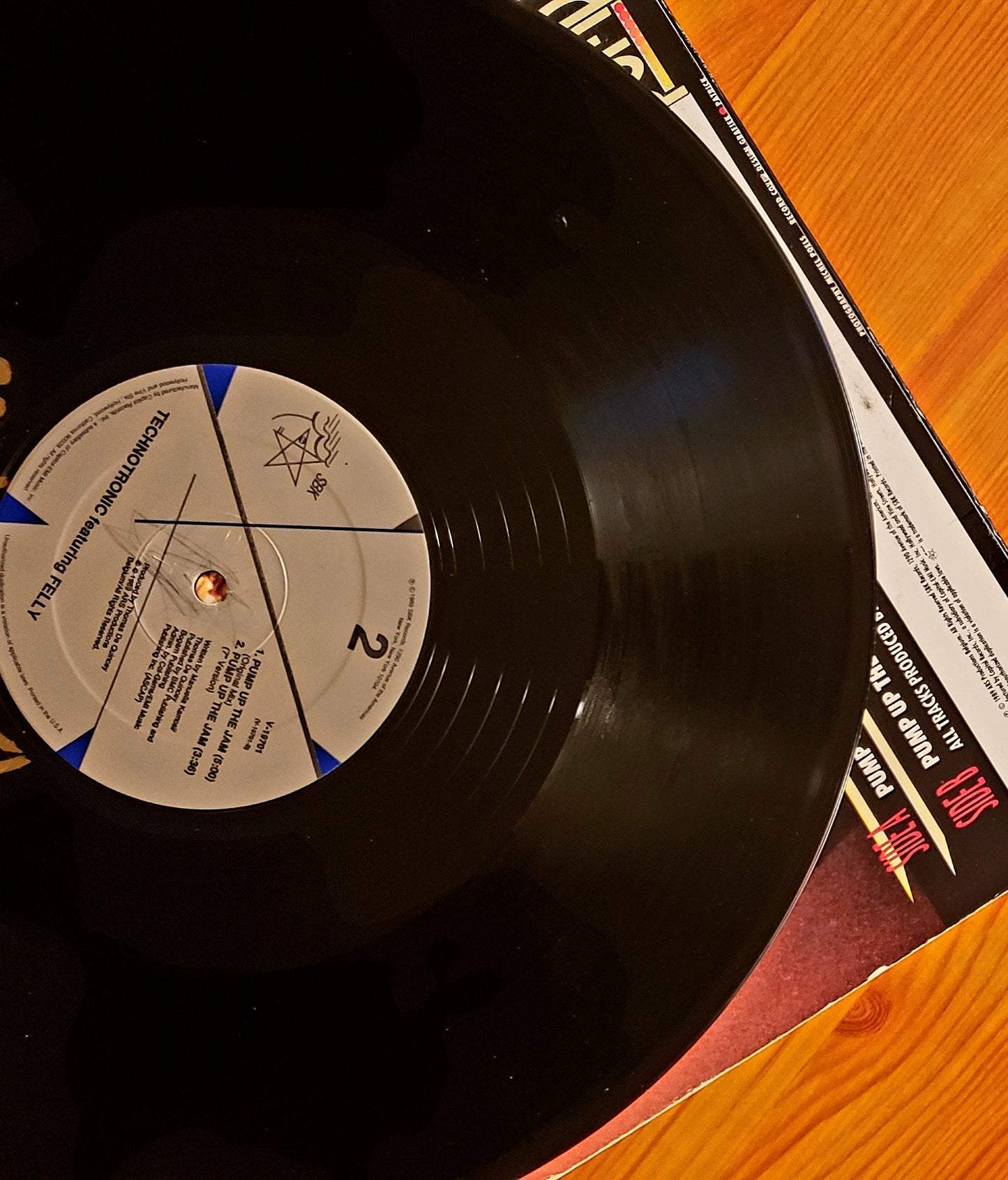 Pump Up The Jam (1989) 12''Vinyl Maxi Single Record/VINTAGE!!!