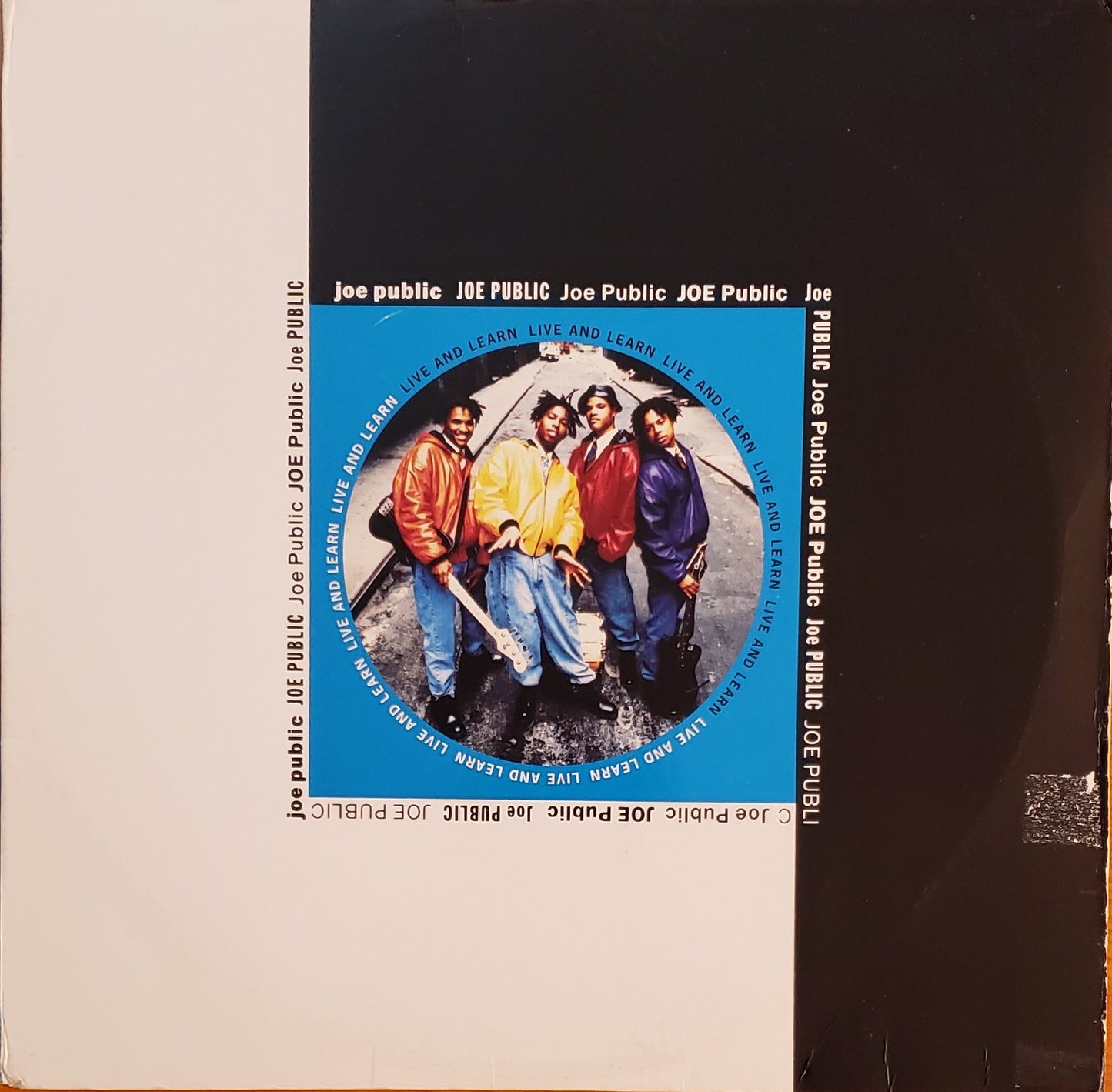 JOE PUBLIC LIVE AND LEARN (12” Vinyl Record)