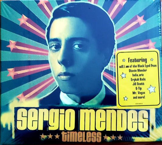SERGIO MENDES "TIMELESS" CD COMPACT DISC