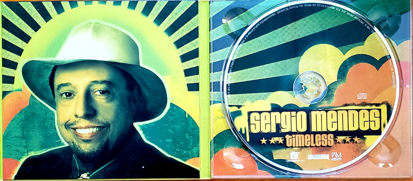 SERGIO MENDES "TIMELESS" CD COMPACT DISC