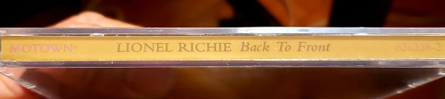 LIONEL RICHIE "Back To Front" (CD Album)