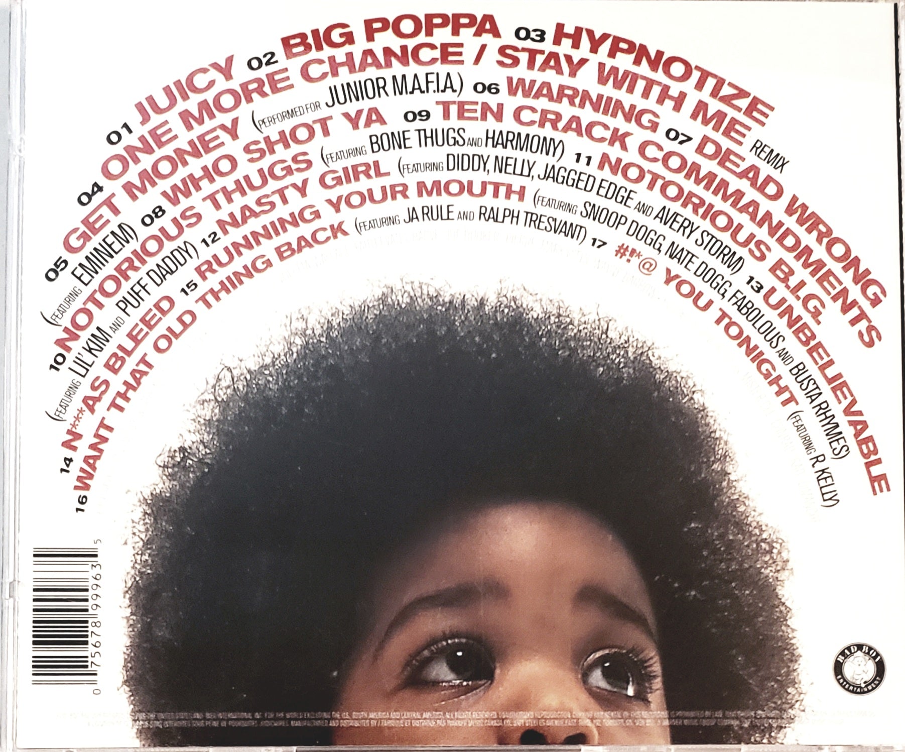 The Notorious B.I.G. Greatest Hits (CD Album) – Total Vintage