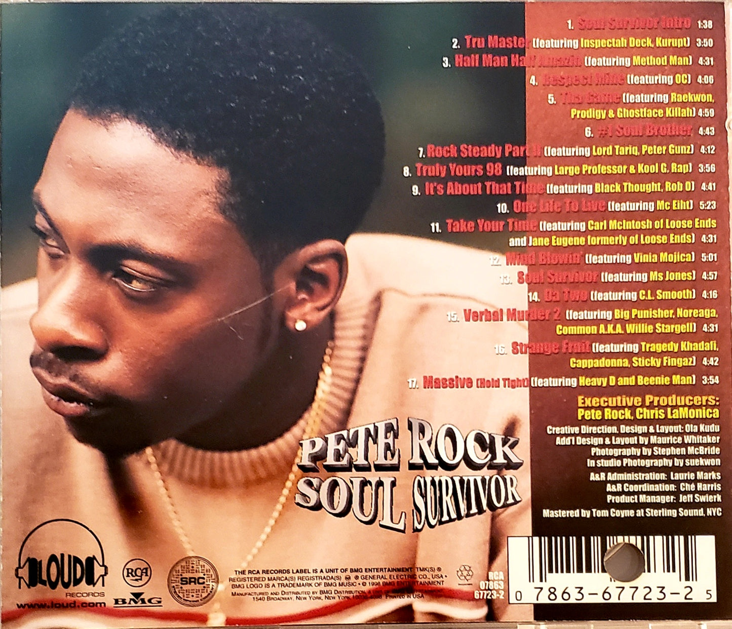 PETE ROCK "SOUL SURVIVOR" (CD Album) RARE!-NEW PRICE!!!