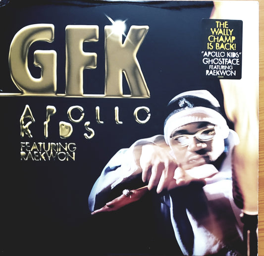 GFK (GHOSTFACE KILLAH) "APOLLO KIDS" 12" Vinyl FEATURING RAEKWON