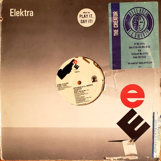 Pete Rock & C.L. Smooth  "The Creator" 12" Vinyl -VERY RARE!!!