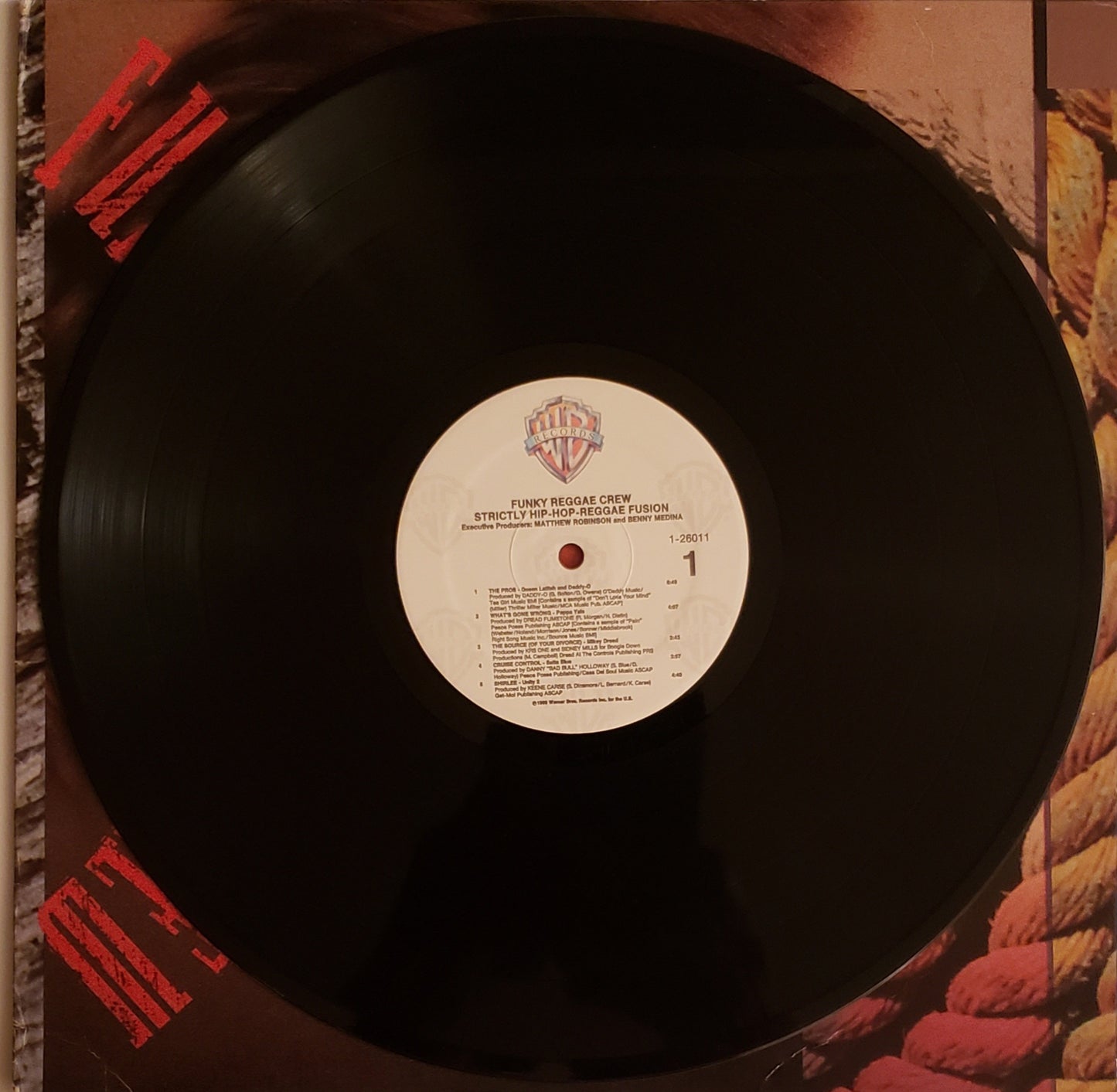 Funky Reggae Crew (Strictly Hip-Hop Reggae Fusion) Vinyl LP Album-Various Artists