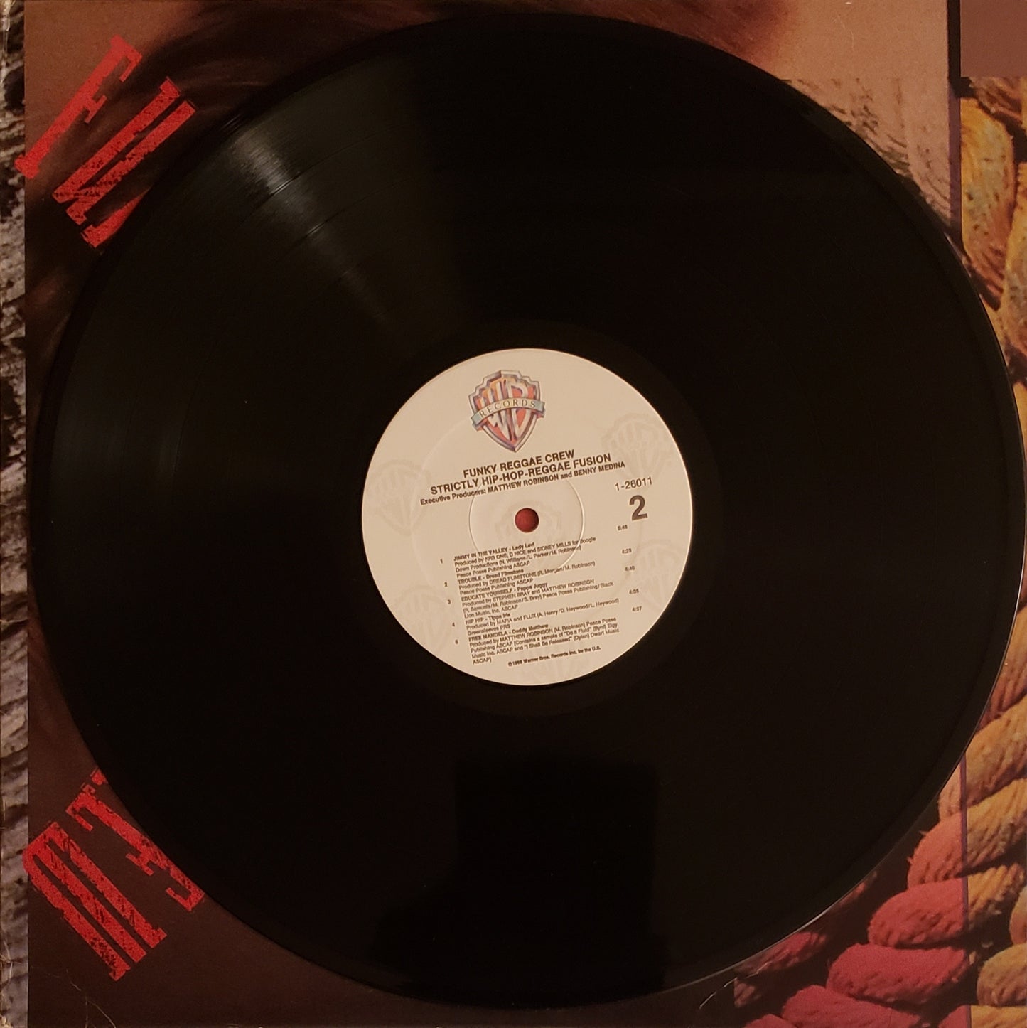 Funky Reggae Crew (Strictly Hip-Hop Reggae Fusion) Vinyl LP Album-Various Artists