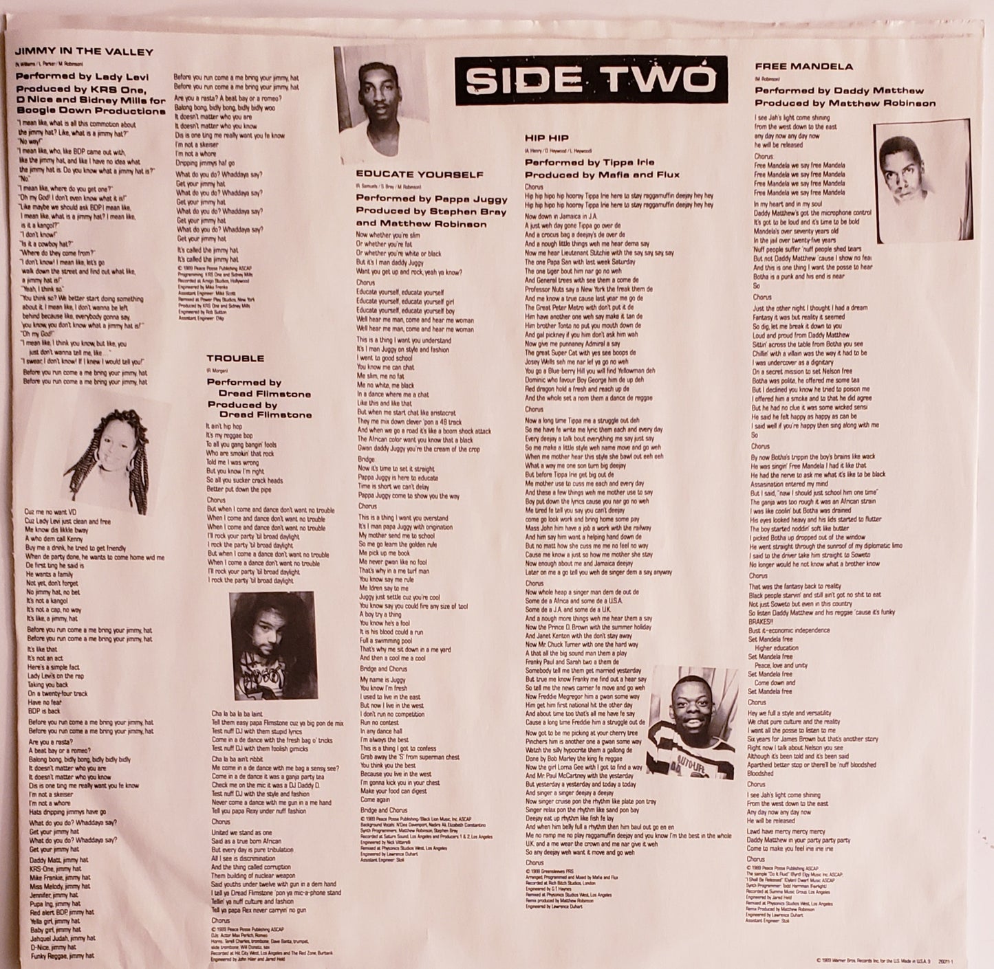 Funky Reggae Crew (Strictly Hip-Hop Reggae Fusion) Vinyl LP Album-Various Artists