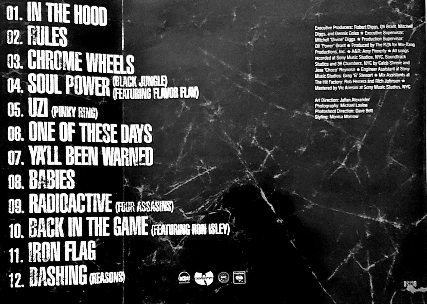 WU-TANG CLAN  "IRON FLAG"  CD Album-SALE!!!