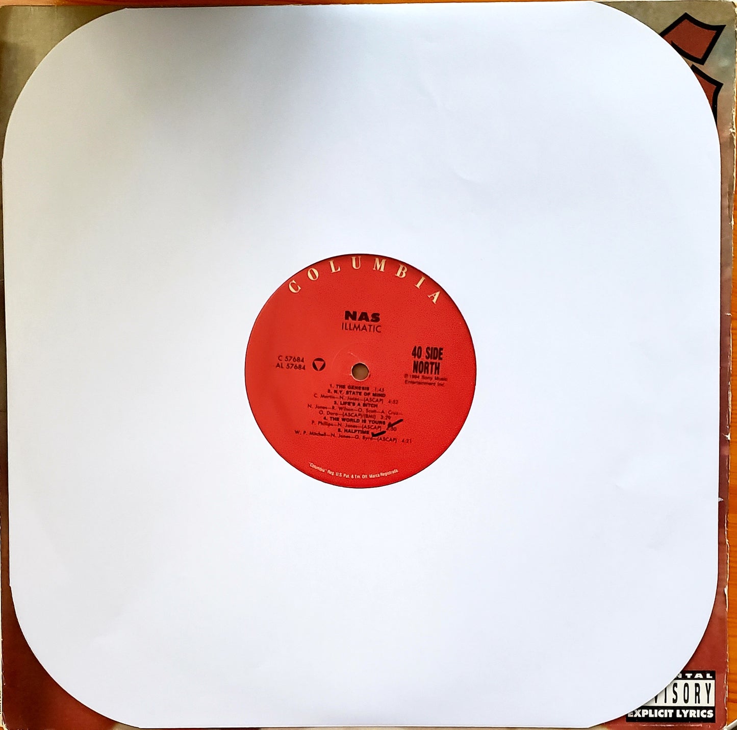 NAS "ILLMATIC" VINYL LP Record