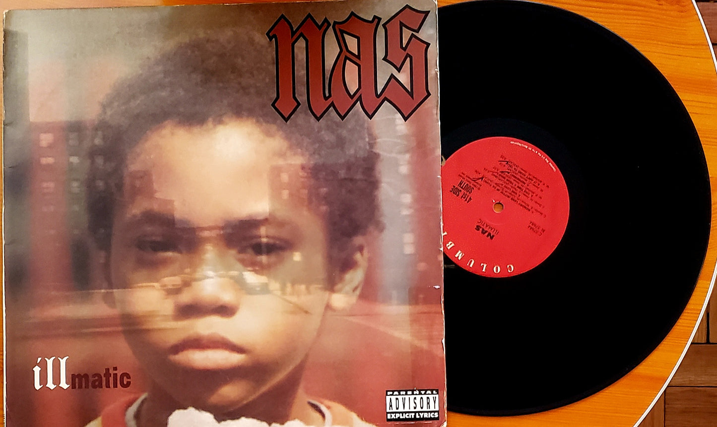 NAS "ILLMATIC" VINYL LP Record