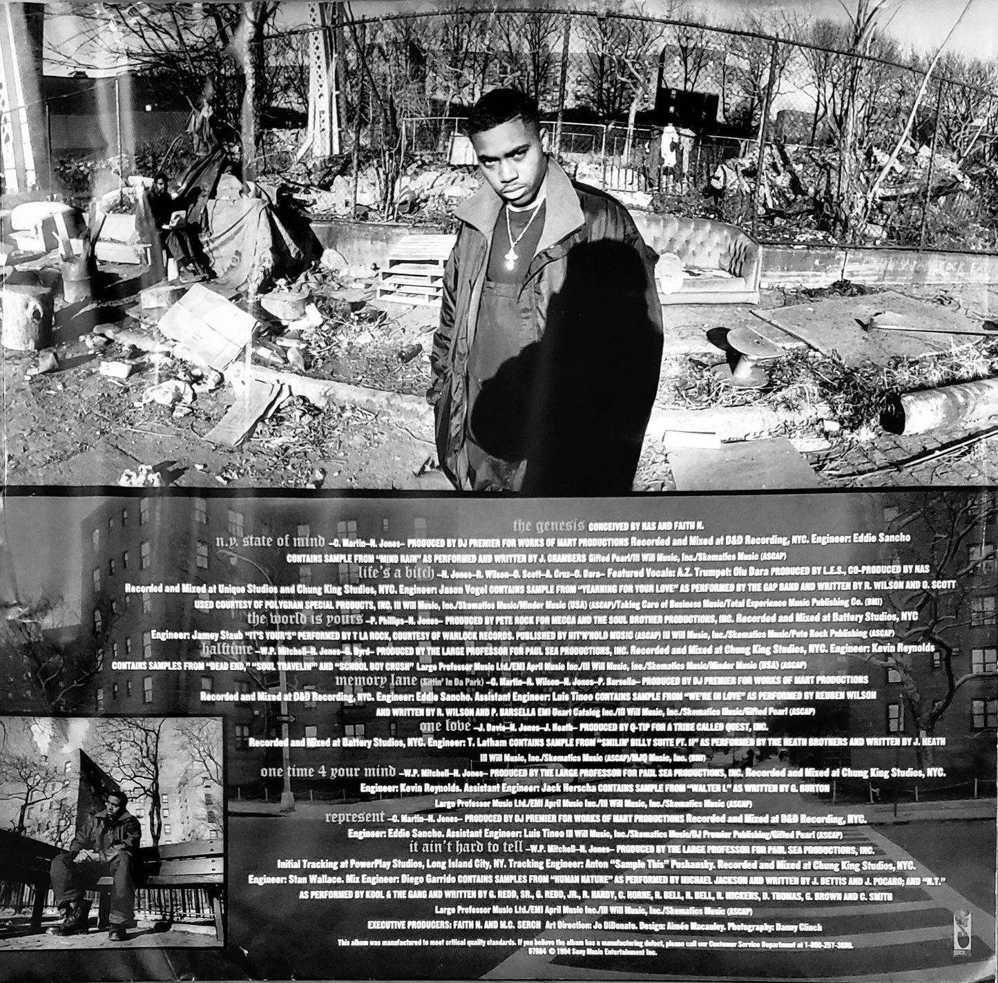 NAS "ILLMATIC" VINYL LP Record