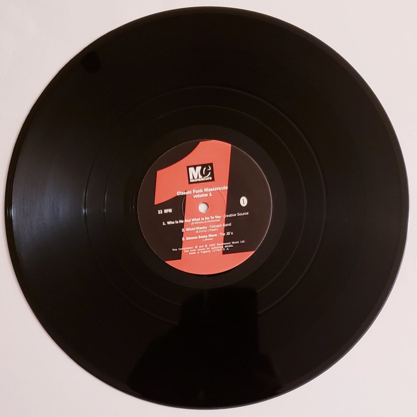 Classic Funk (Definitive Funk Mastercuts Volume 1) Various – Vinyl 2xLP Album-RARE!!!