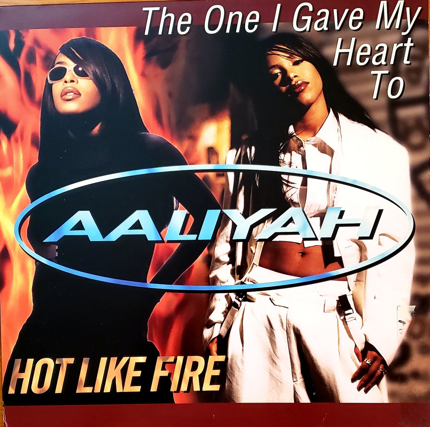 Aaliyah " The One Gave My Heart to / Hot Like Fire / Death Of A Playa" (12"Vinyl LP)